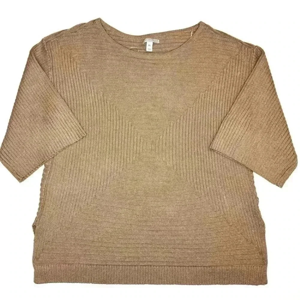 Dana Buchman Womens Lurex Dolman Sweater Size XL